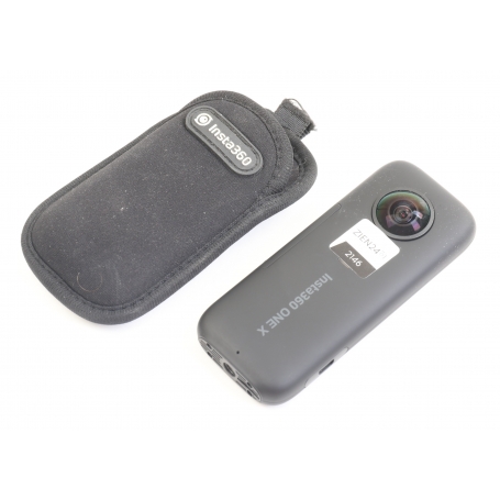 Insta360 One X Actionkamera Camcorder 360° Videokamera 5,7k Videoauflösung 18MP schwarz (267141)