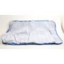 High Pea Cross-Beam Double Extra Long Luftbett Gästebett Reise-Matratze Camping grau blau (266065)