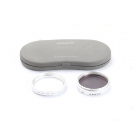 Sony MC PL 37 mm Polfilter und MC Protector 37 mm UV Filter (267692)