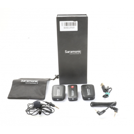 Saramonic Blink500 Transmitter, Receiver und Mikrofon (267316)