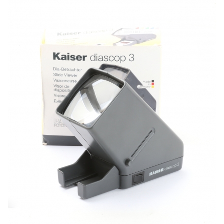 Kaiser Fototechnik Diascop 3 Dia Betrachter Slide Viewer (268006)