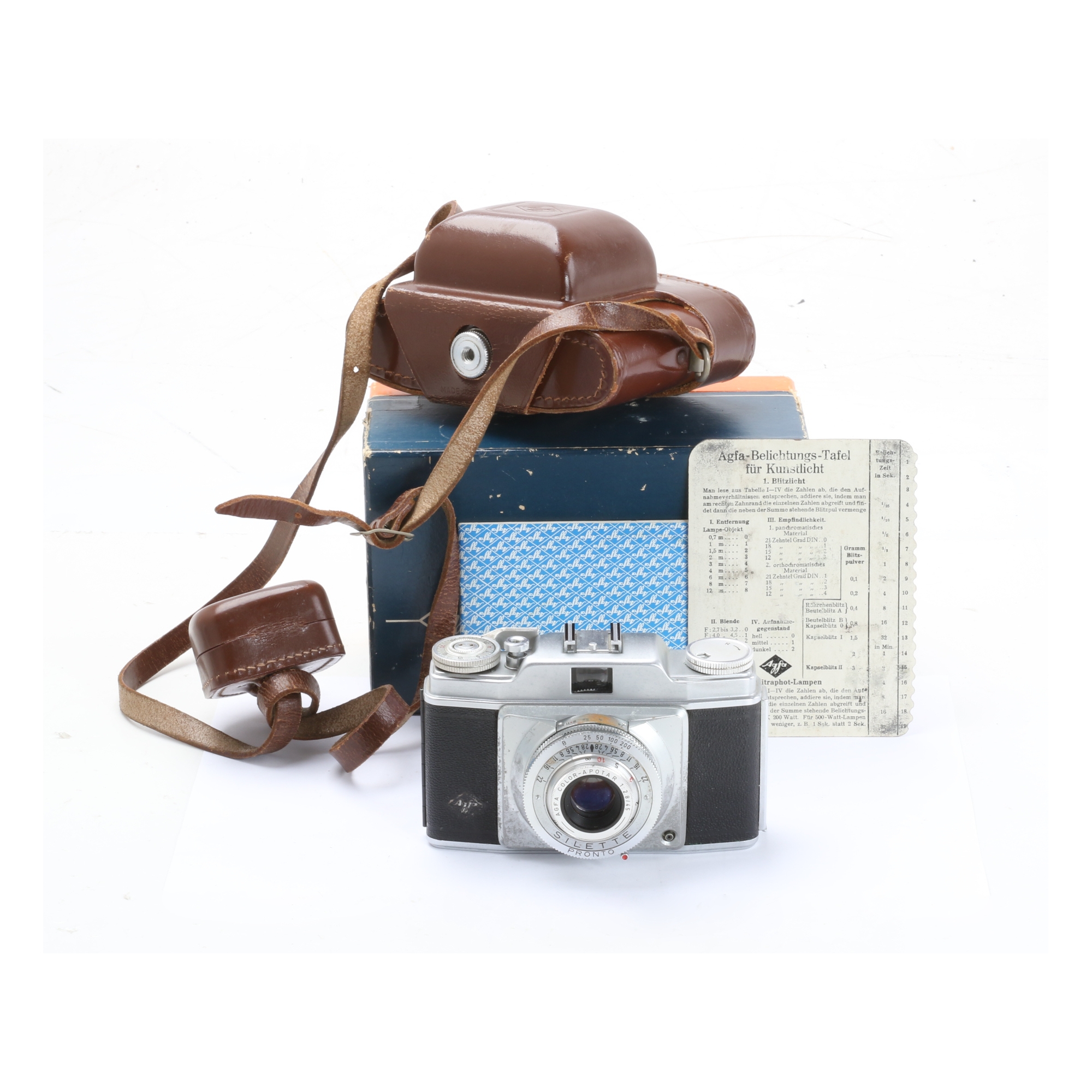 Agfa Silette Prontor mit Color-Apotar 2,8/45 Objektiv (268521)