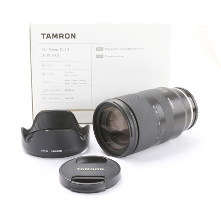 Tamron RXD 2,8/28-75 IF DI III für Sony E-Mount (268839)