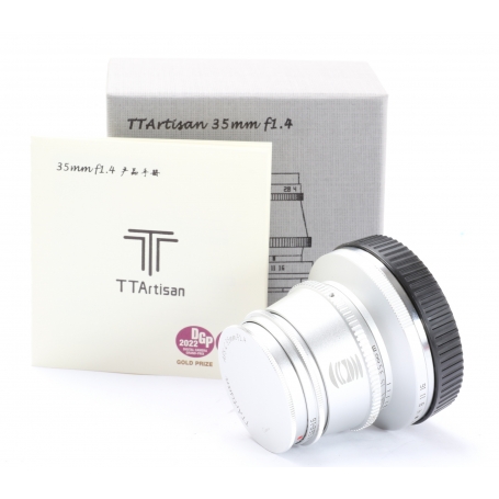 TTArtisan 1,4/35 DJ-Optical Lens Silver für Nikon Z (268836)