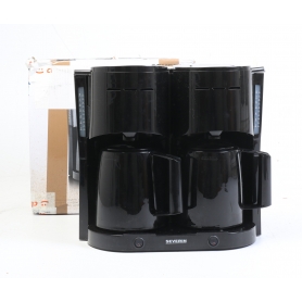 Severin KA 9315 Kaffeemaschine Filterkaffeemaschine Isolierkanne Tassen 16 schwarz (268777)