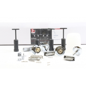 Paulmann URail Schienenspot Blossom Basisset G9 max. 4x10W 230V, dimmbar, chrom matt/satin (96898) (267975)
