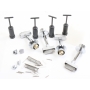 Paulmann URail Schienenspot Blossom Basisset G9 max. 4x10W 230V, dimmbar, chrom matt/satin (96898) (267975)