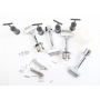 Paulmann URail Schienenspot Blossom Basisset G9 max. 4x10W 230V, dimmbar, chrom matt/satin (96898) (267975)