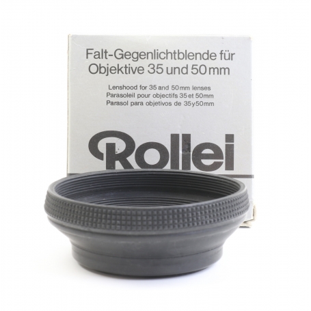 Rollei 49 mm Falt-Gegenlichtblende für Objektive 35 und 50 mm (270136)