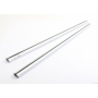 Fischer 1 Paar TopLine L Fahrrad Lastenträger Dachträger Grundträger Relingträger 1,20m 119x14,5x7,5cm (269468)