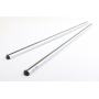 Fischer 1 Paar TopLine L Fahrrad Lastenträger Dachträger Grundträger Relingträger 1,20m 119x14,5x7,5cm (269468)