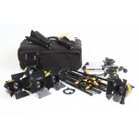 Dedolight DT- 4E Set mit 5x DLED4-D Leuchten + Stativen (271131)