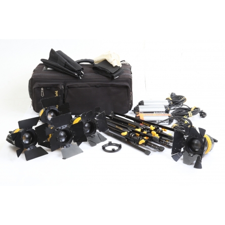 Dedolight DT- 4E Set mit 5x DLED4-D Leuchten + Stativen (271131)