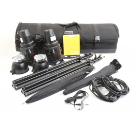 Bowens Gemini GM400 Studio Blitz Kopf 2er Set mit Stativen (271132)