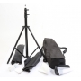 Set aus Dauerlicht mit Stativ ca. 2 Meter hoch und Softbox 60x40 cm (271229)