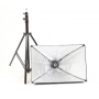Set aus Dauerlicht mit Stativ ca. 2 Meter hoch und Softbox 60x40 cm (271229)