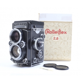 Rollei Rolleiflex 2,8F TLR F&H Analoge Mittelformatkamera Franke & Heidecke (271257)