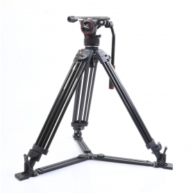 Manfrotto Doppelrohr-Stativ MA 546GB mit Manfrotto GO8139 (272001)