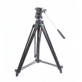 Manfrotto Stativ 028B mit Manfrotto Kopf 136 Professional (272003)