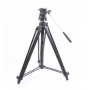 Manfrotto Stativ 028B mit Manfrotto Kopf 136 Professional (272003)