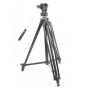 Manfrotto Stativ 028B mit Manfrotto Kopf 136 Professional (272003)