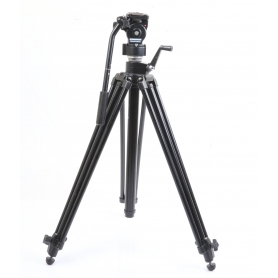 Manfrotto Stativ 028 B mit Manfrotto Kopf 136 (272004)