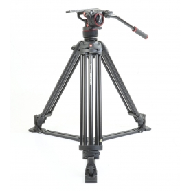Manfrotto Doppelrohr-Stativ MA 546GB mit Manfrotto GO8139 (272002)