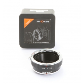 K&F Concept Adapter EOS-FX (Canon EOS Objektiv auf Fuji X Kamera) (272834)
