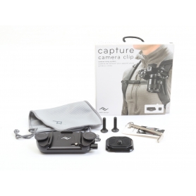 Peak Design Capture Clip V3 inkl. Wechselplatte (272525)