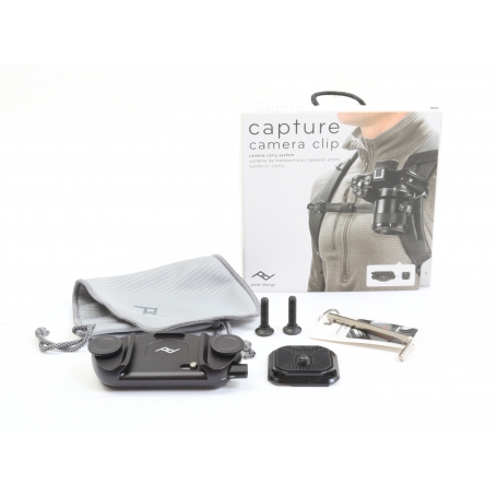 Peak Design Capture Clip V3 inkl. Wechselplatte (272525)