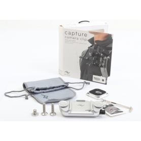 Peak Design apture Clip V3 inkl. Wechselplatte silber (272529)