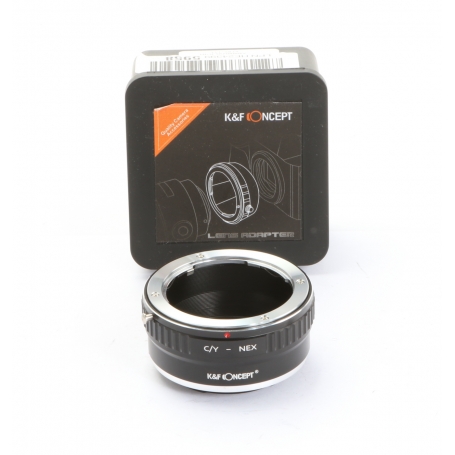 K&F Concept Adapter C/Y-NEX (Contax Yashica Objektive auf Sony E NEX Kamera) (273310)