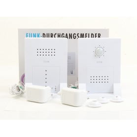 M-e modern-electronics DGF-300 Bewegungsmelder Durchgangsmelder Alarmanlage Funk weiß (273895)