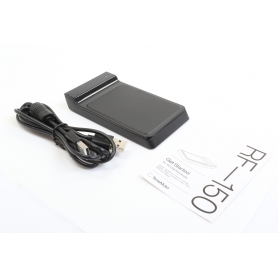 Safescan TimeMoto RF-150 RFID-Reader Chipkartenlesegerät Zeiterfassung USB schwarz (274226)