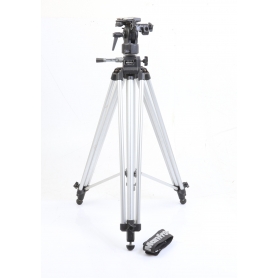 Manfrotto Stativ 028 B mit Manfrotto Kopf 136 (274014)