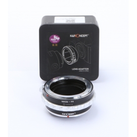K&F Concept Adapter NIK(G)-FX (Nikon Objektiv auf Fuji Camera) (273088)