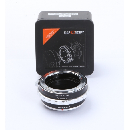 K&F Concept Adapter NIK(G)-FX (Nikon Objektiv auf Fuji Camera) (273090)