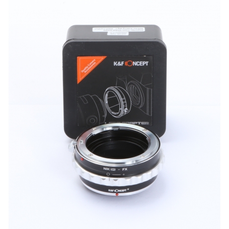 K&F Concept Adapter NIK(G)-FX (Nikon Objektiv auf Fuji Camera) (273092)
