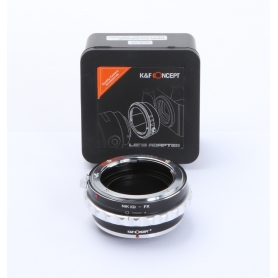 K&F Concept Adapter NIK(G)-FX (Nikon Objektiv auf Fuji Camera) (273093)