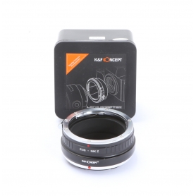 K&F Concept Adapter EOS-NIK Z (Canon EOS Objektiv auf Nikon Z Kamera) (273176)