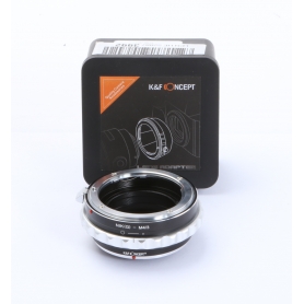K&F Concept Adapter NIK(G)-M4/3 (Nikon Objektiv auf Micro Four Third Camera) (273190)