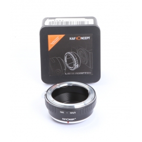K&F Concept Adapter NIK-M4/3 (Nikon Objektive auf Micro Four Thirds (MFT M4/3) Camera ) (273226)