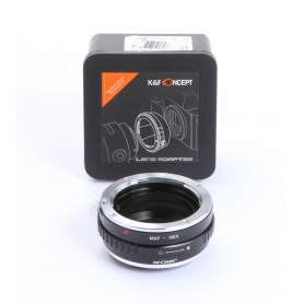K&F Concept Adapter MAF-NEX (Sony AF/MA Objektiv auf Sony E-Mount NEX Kamera) (273229)