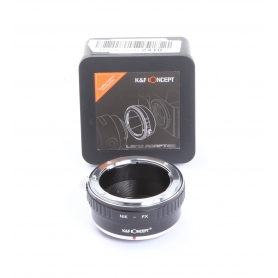 K&F Concept Adapter NIK-FX (Nikon Objektiv auf Fuji X Mount Kamera) (273253)