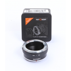 K&F Concept Adapter NIK-FX (Nikon Objektiv auf Fuji X Mount Kamera) (273254)