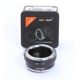 K&F Concept Adapter NIK-FX (Nikon Objektiv auf Fuji X Mount Kamera) (273257)