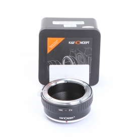 K&F Concept Adapter NIK-FX (Nikon Objektiv auf Fuji X Mount Kamera) (273261)