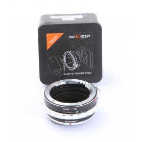 K&F Concept Adapter PK DA-FX (Pentax Objektiv auf Fuji X Mount Kamera) (273269)