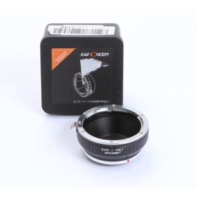 K&F Concept Adapter EOS-NIK1 (Canon EOS Objektiv an Nikon 1 Kamera) (273276)