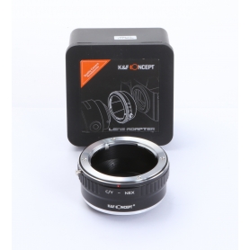 K&F Concept Adapter C/Y-NEX (Contax Yashica Objektive auf Sony E NEX Kamera) (273308)